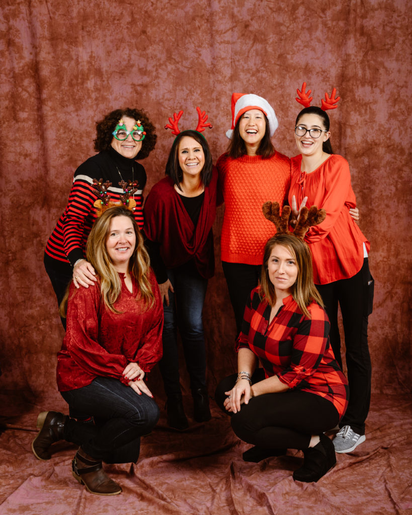 Remax team in a Christmas portrait taken by Simply Cassandra